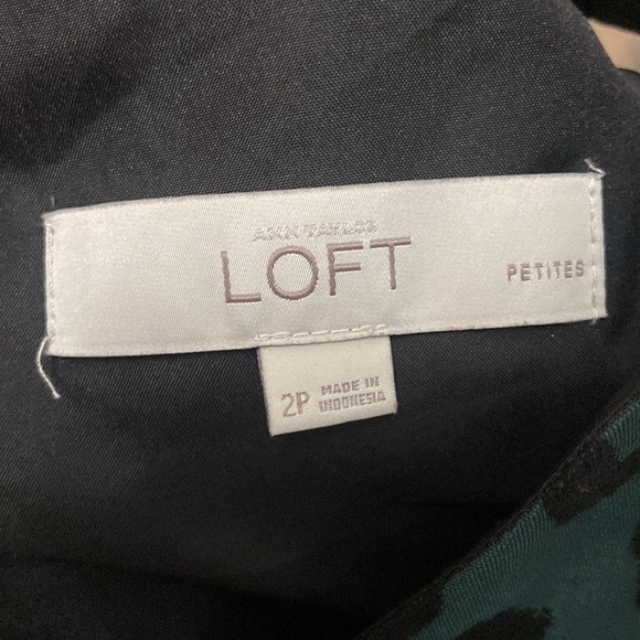 Loft leopard print dress (2P) - Picture 3 of 4